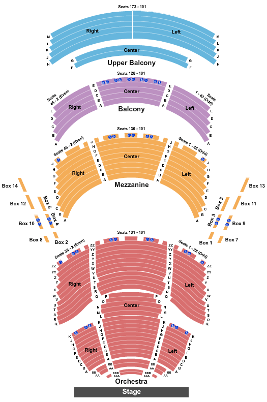 Dr. Phillips Center Hadestown Seating Chart